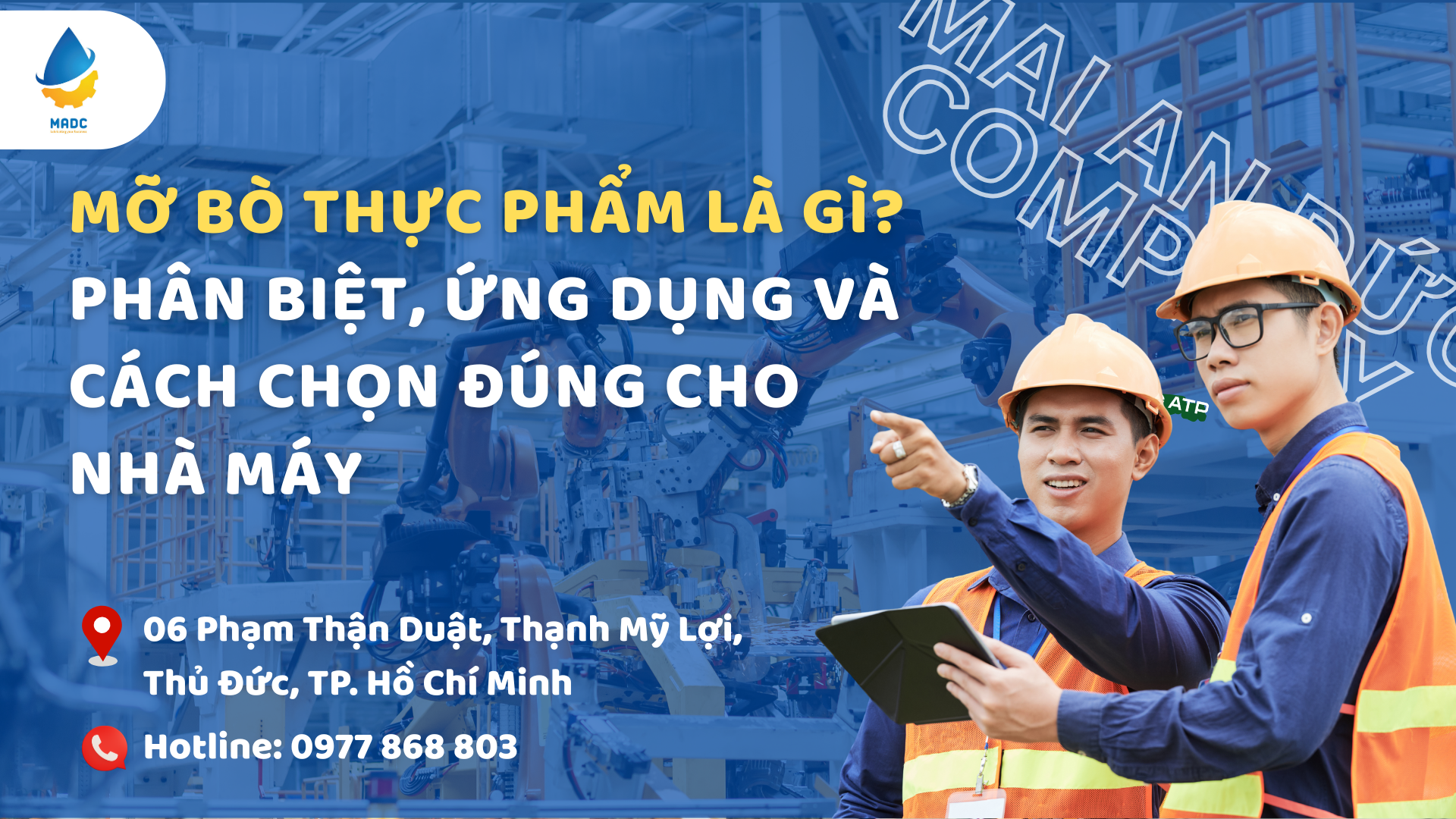Mỡ bò thực phẩm là gì? Phân biệt, ứng dụng và cách chọn đúng cho nhà máy