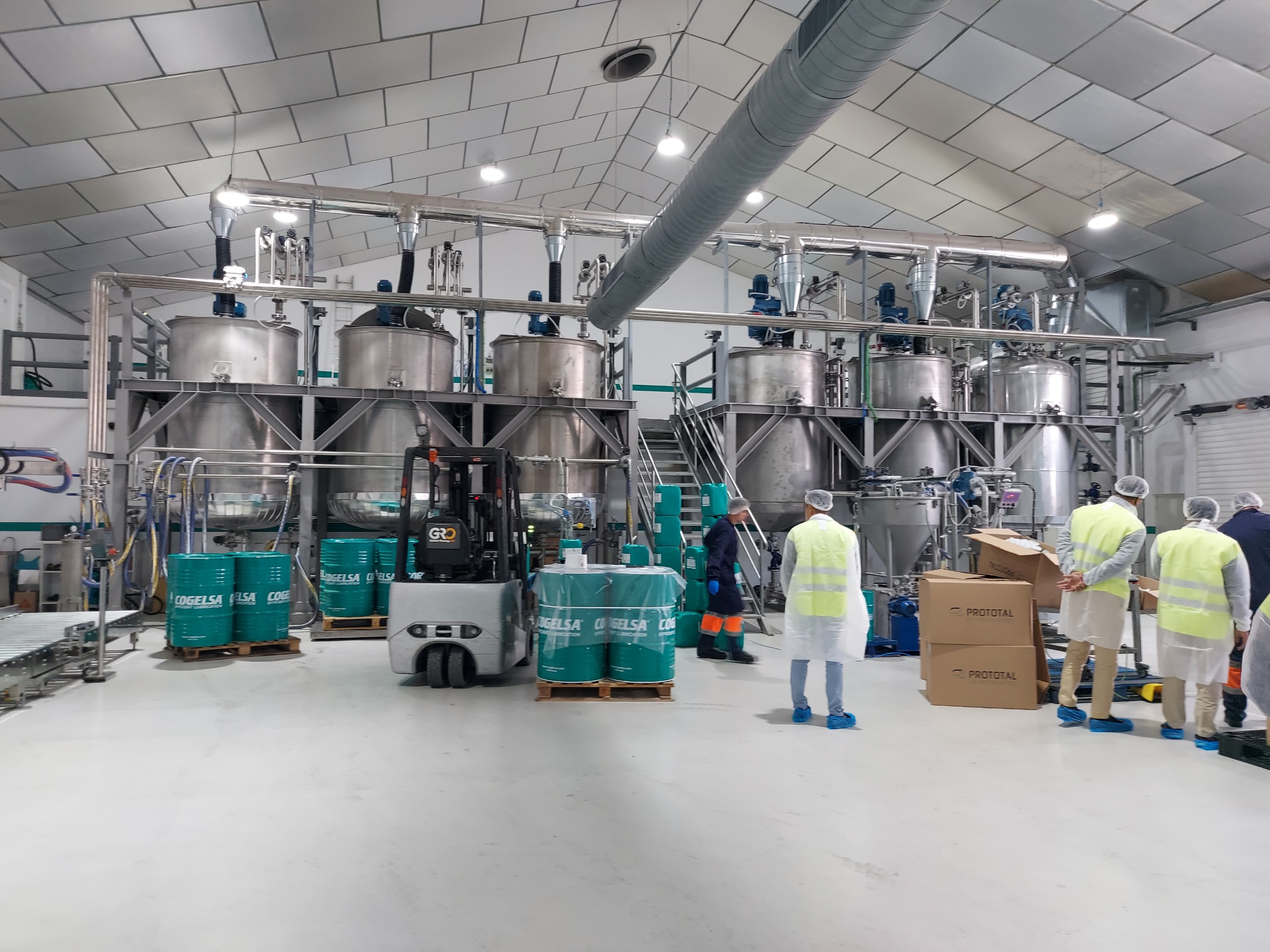 Dầu mỡ bôi trơn cho ngành thực phẩm, đồ uống