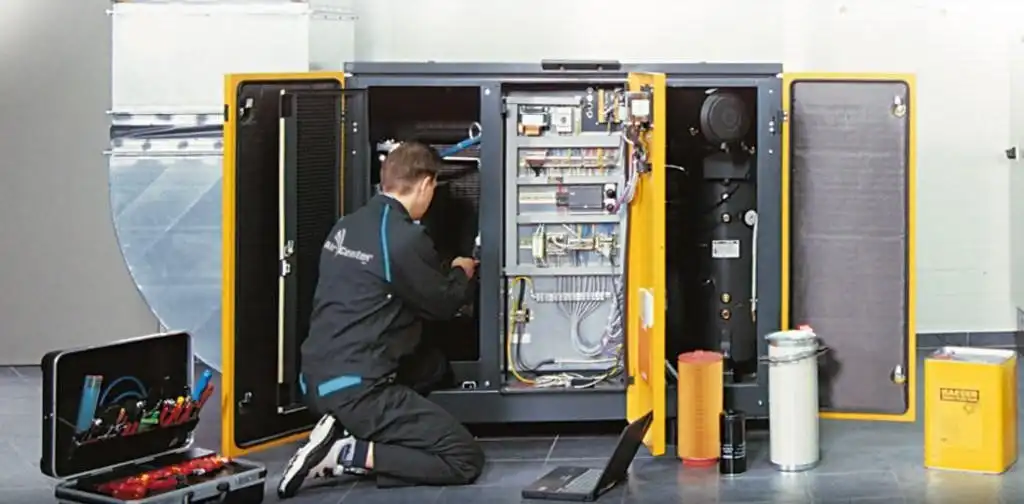 Cách bảo dưỡng máy nén khí trục vít. Xử lý sự cố